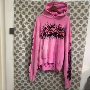 Hell Star Graphic Fleece Sport Hoodie
